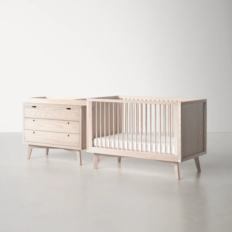 Cloak 3-In-1 Convertible 2 - Piece Nursery Set