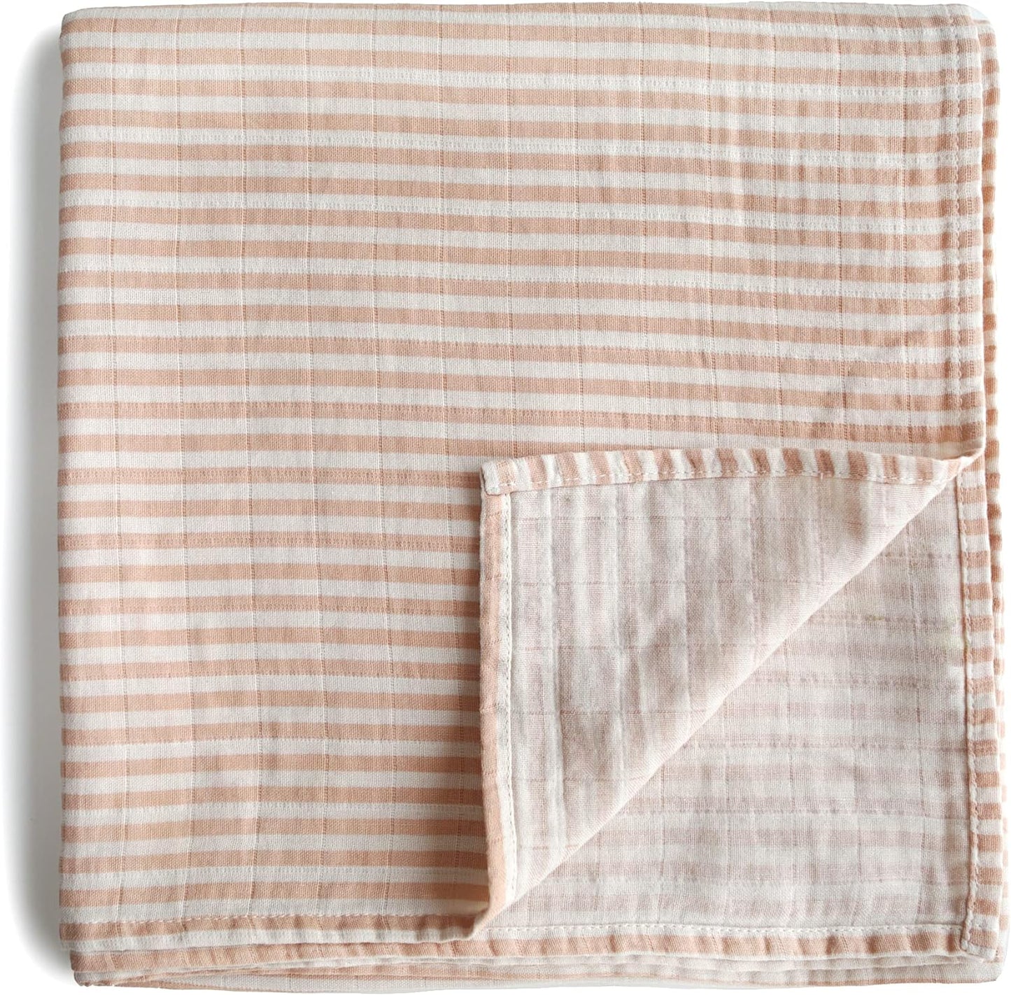 Muslin Baby Swaddle Blanket - 100% Organic Cotton