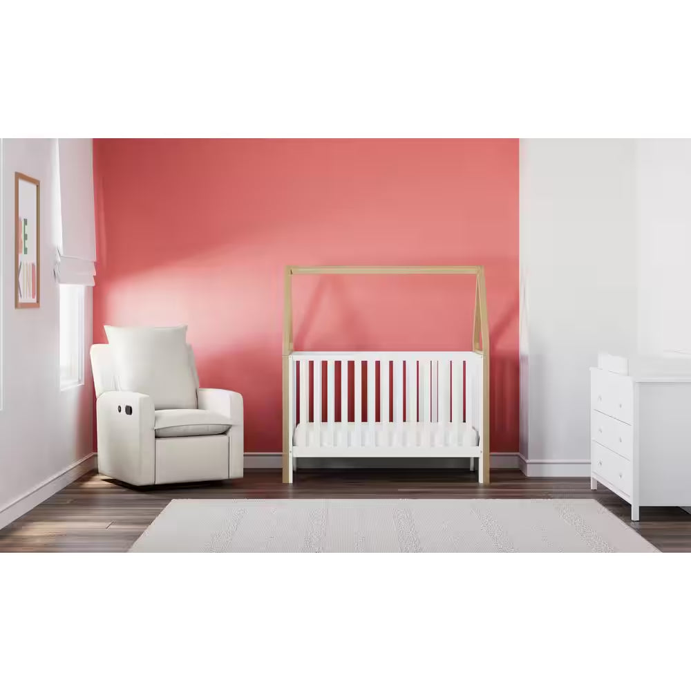 Orchard 5-In-1 Convertible Canopy Crib