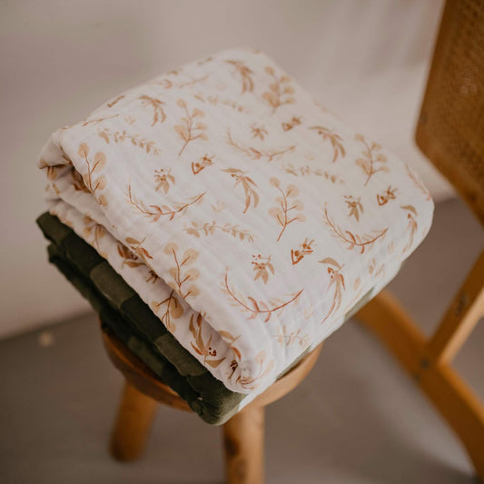 100% Cotton Muslin Blanket