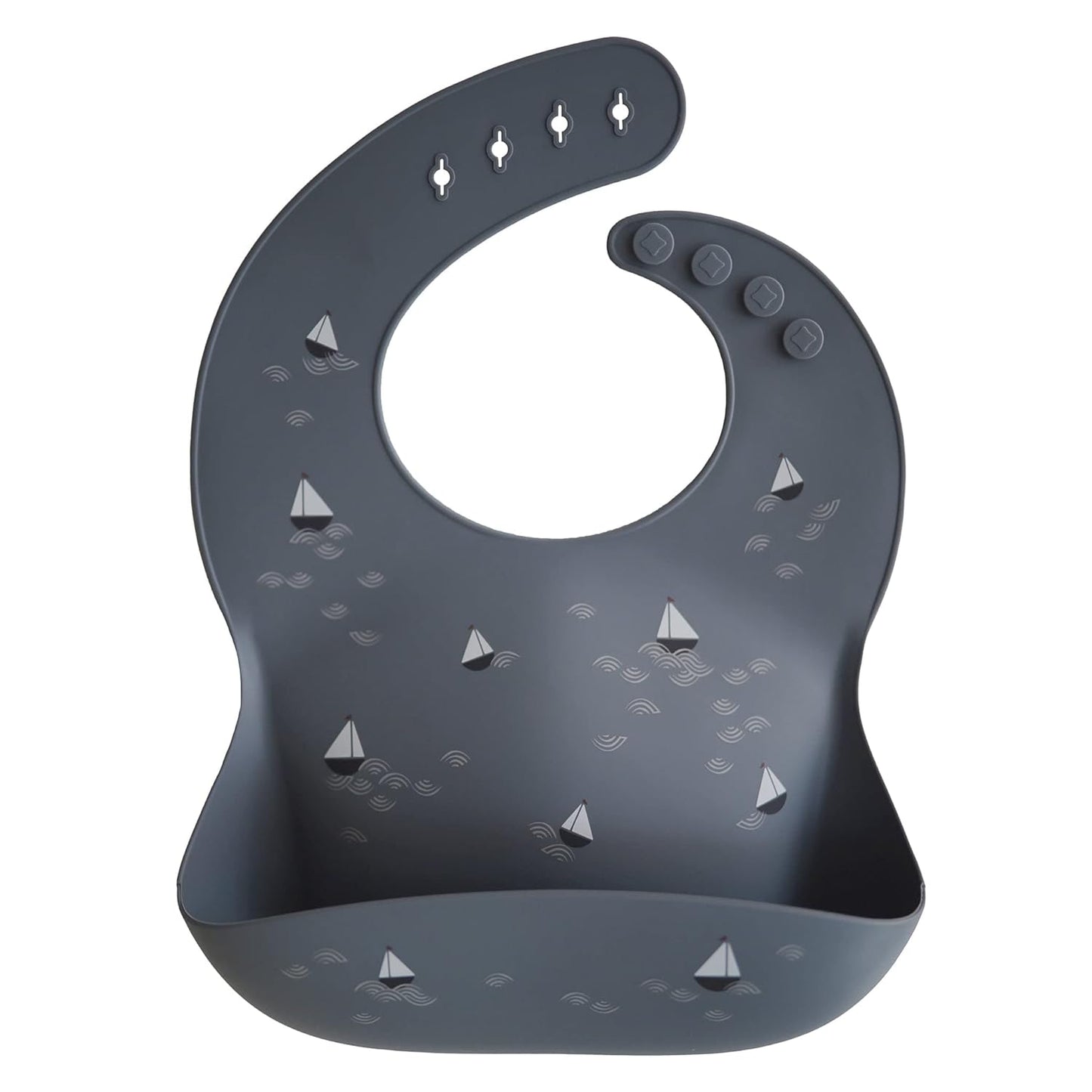 Silicone Baby Bib | Adjustable Fit Waterproof Bibs