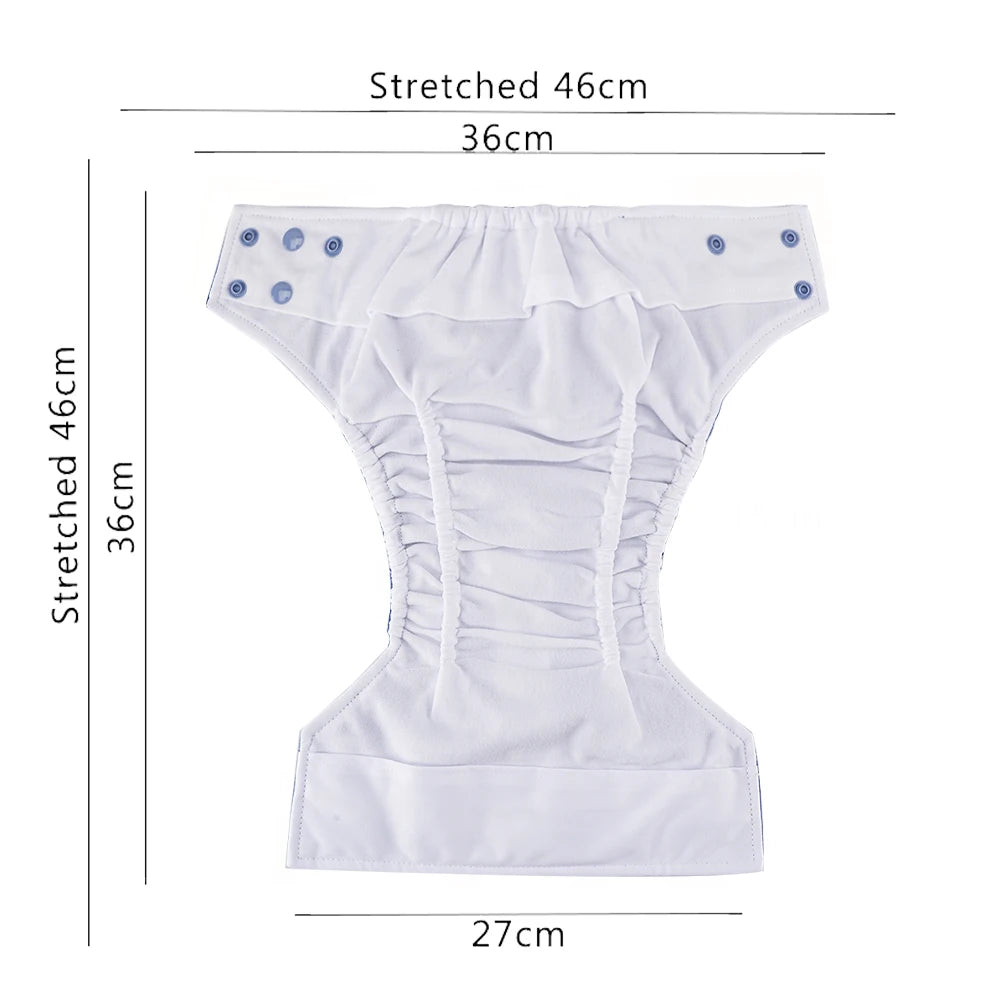 Onesize Diapers Panties Washable Reusable Eco-Friendly Baby Diapers for Children Fit 3-15Kg Baby