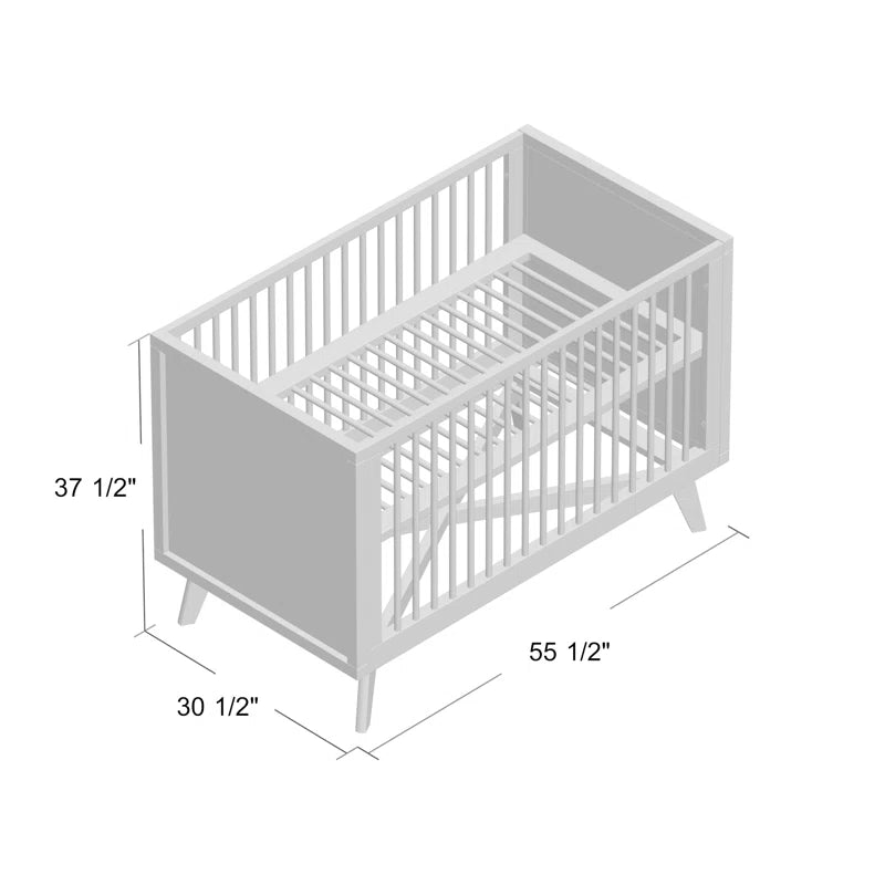 Cloak 3-In-1 Convertible 2 - Piece Nursery Set