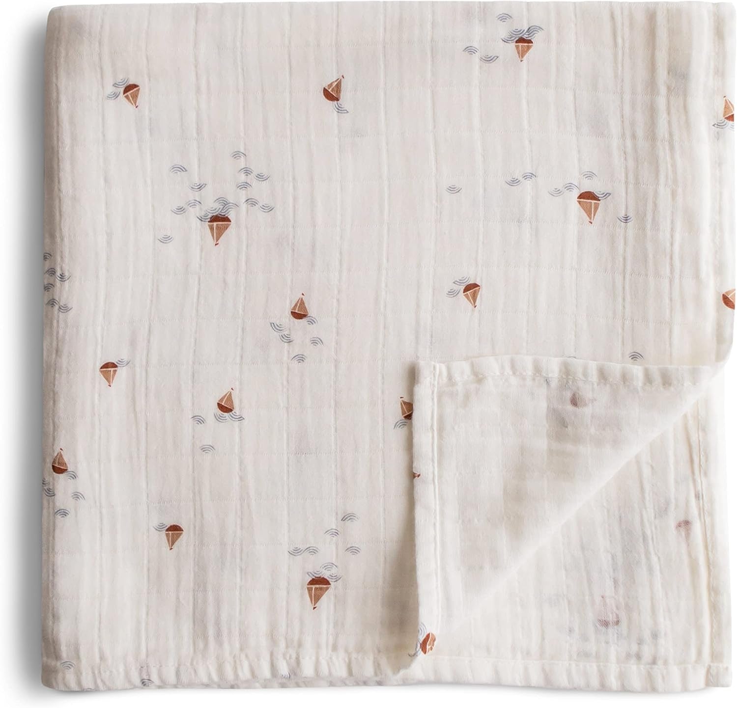 Muslin Baby Swaddle Blanket - 100% Organic Cotton