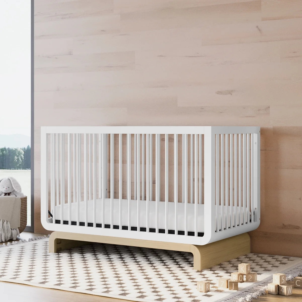 Santorini 5-In-1 Convertible Baby Crib