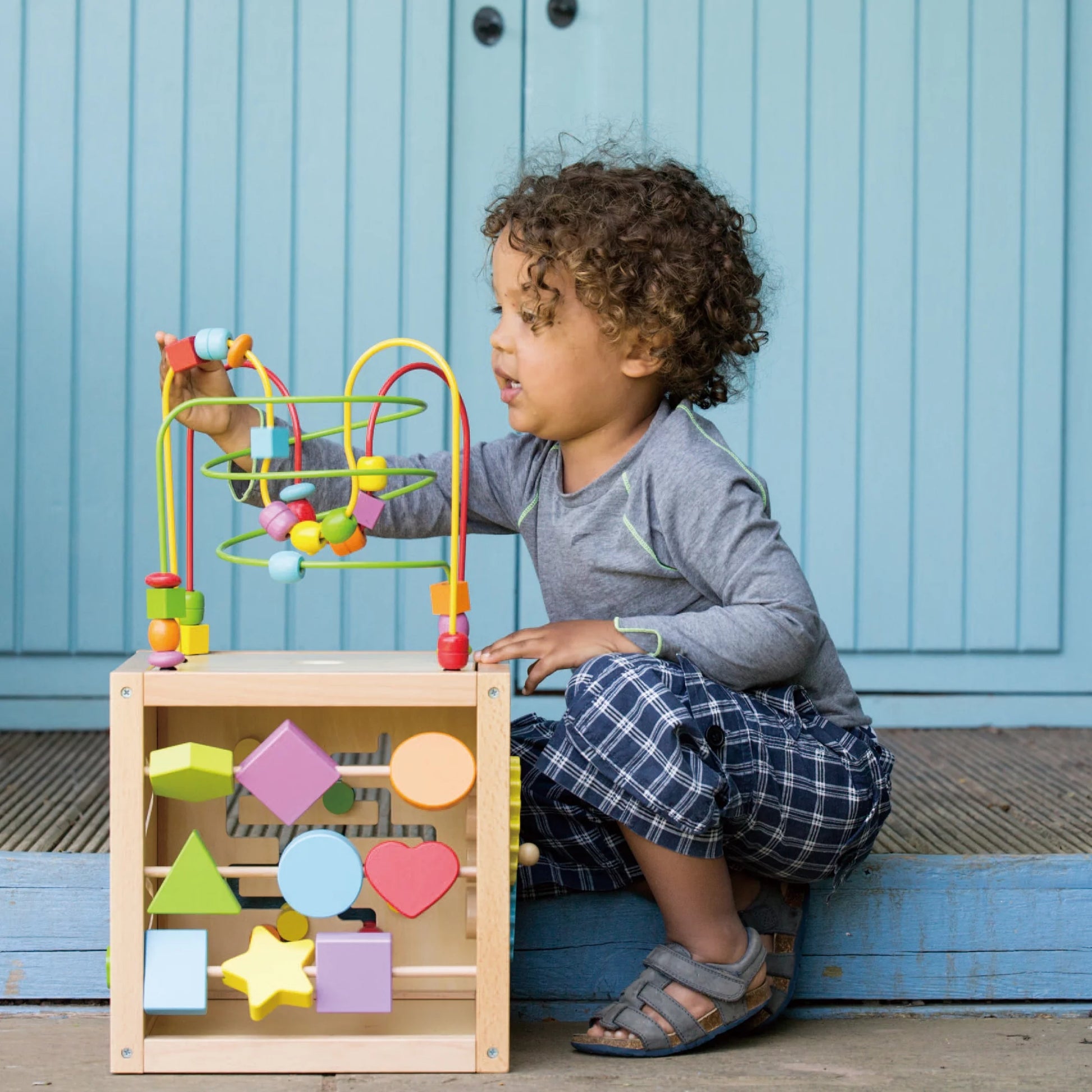 Toys Multi-Activity Cube with Wheels - Recommended for Ages 2 Years and Up