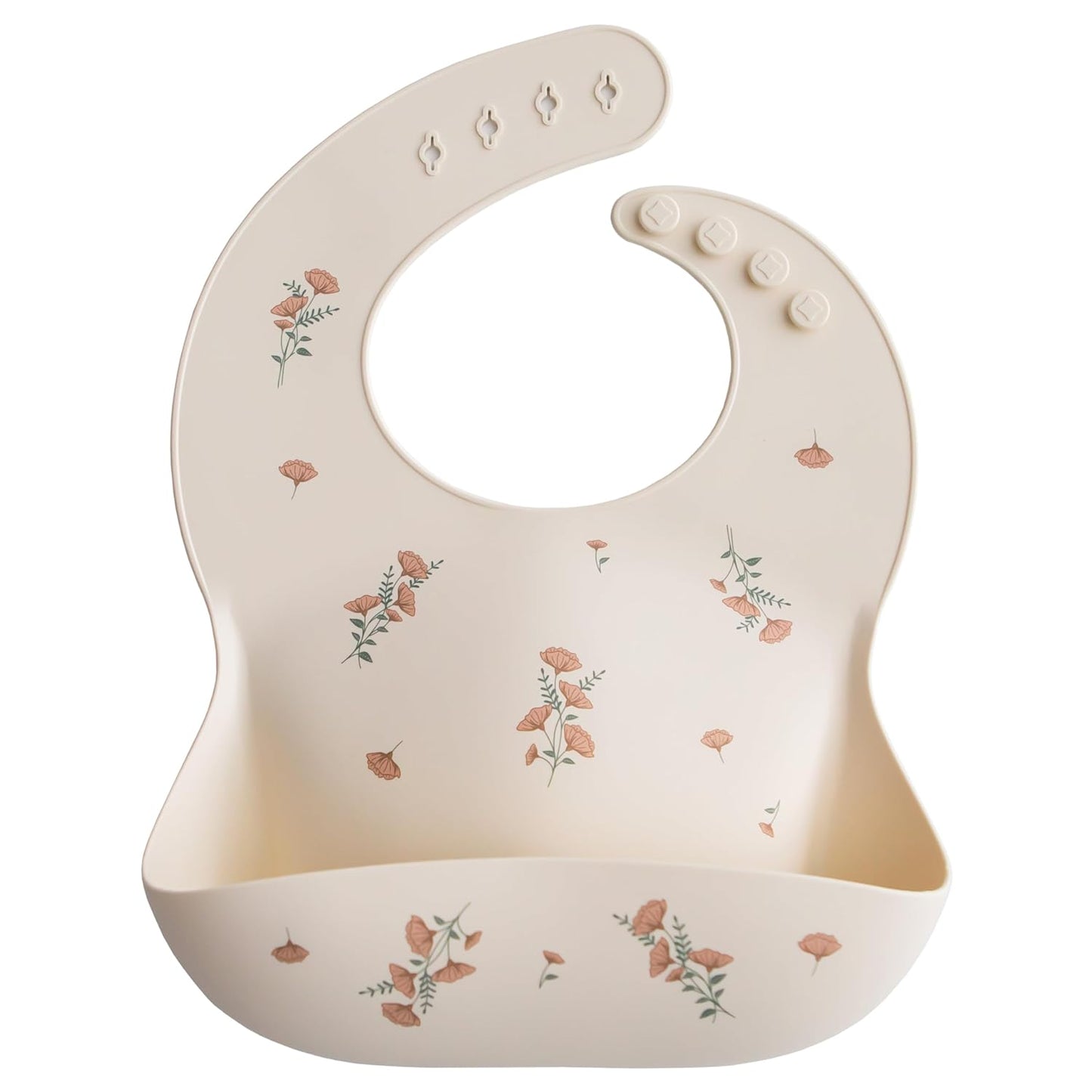 Silicone Baby Bib | Adjustable Fit Waterproof Bibs