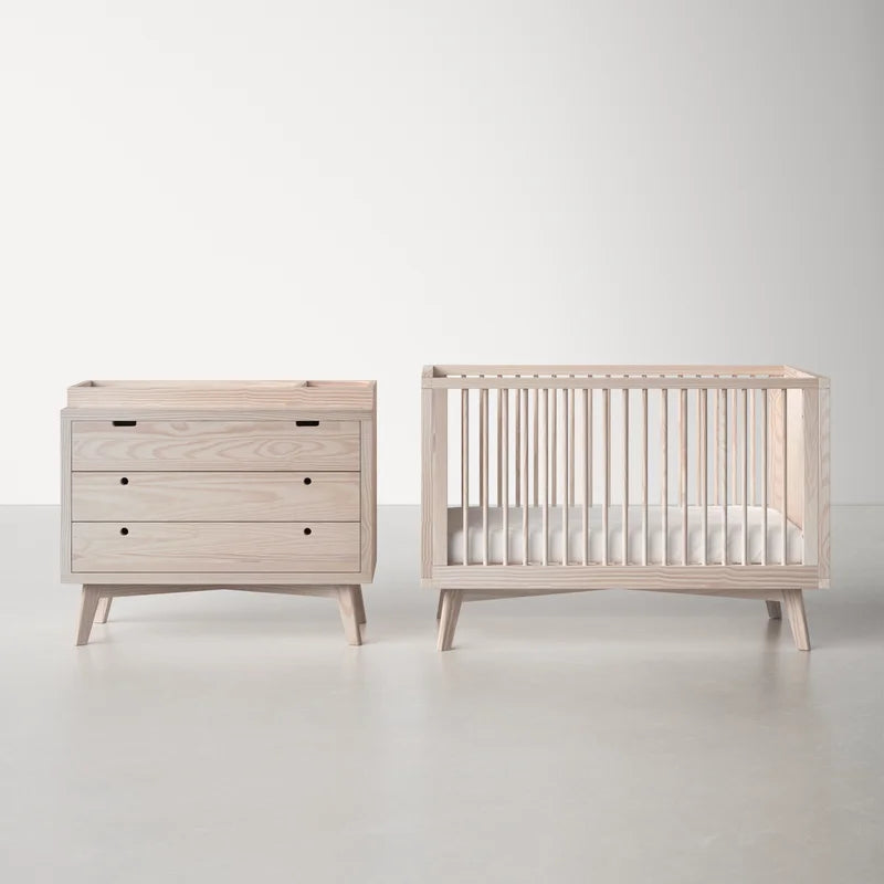 Cloak 3-In-1 Convertible 2 - Piece Nursery Set