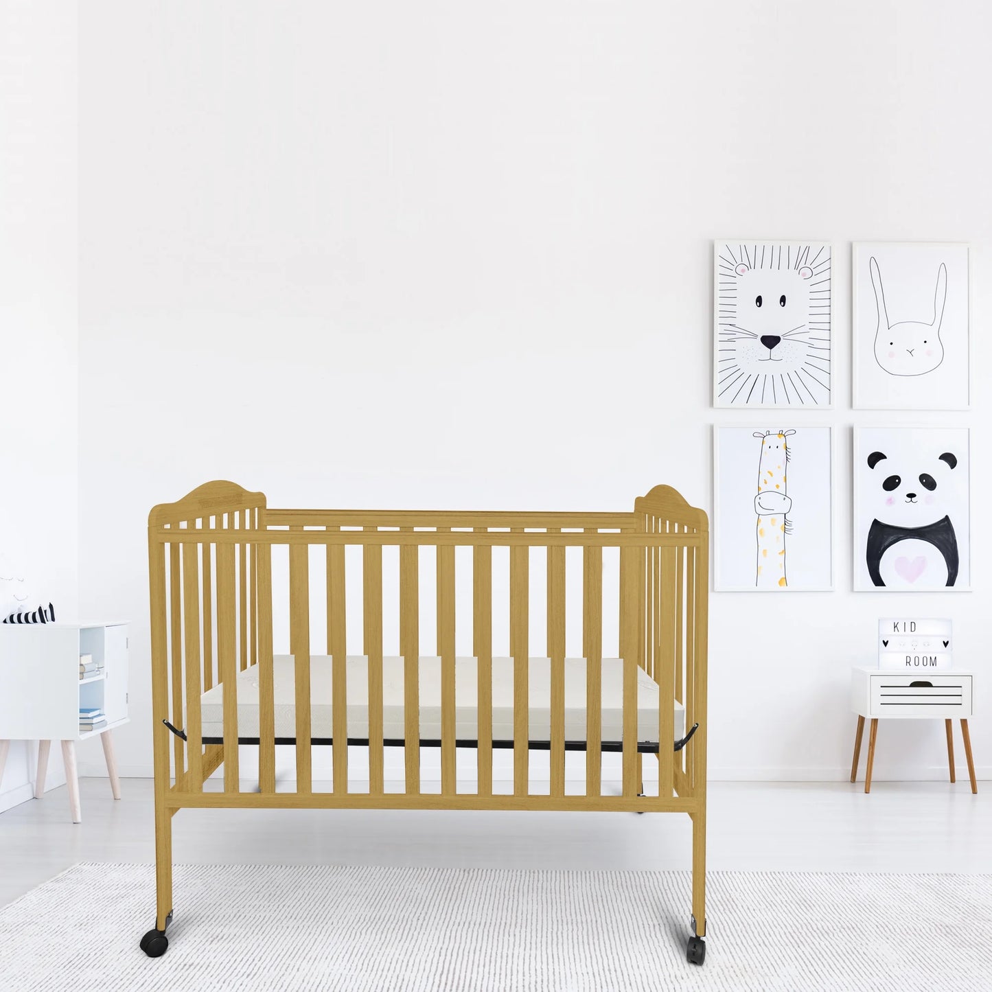 Geneva 2-In-1 Wooden Convertible Crib