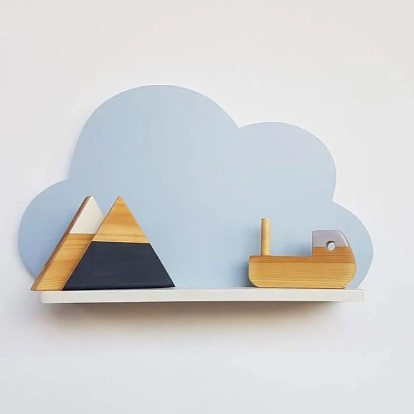 Wooden Shape Shelf 