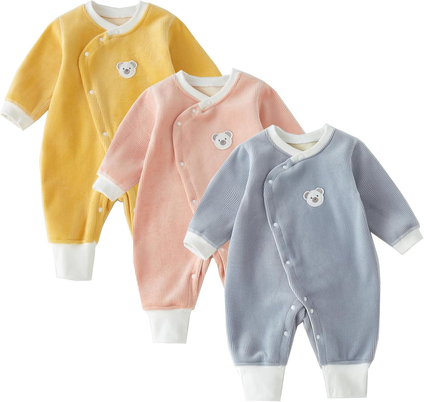 Organic Cotton Jumpsuit (3-Pack) 