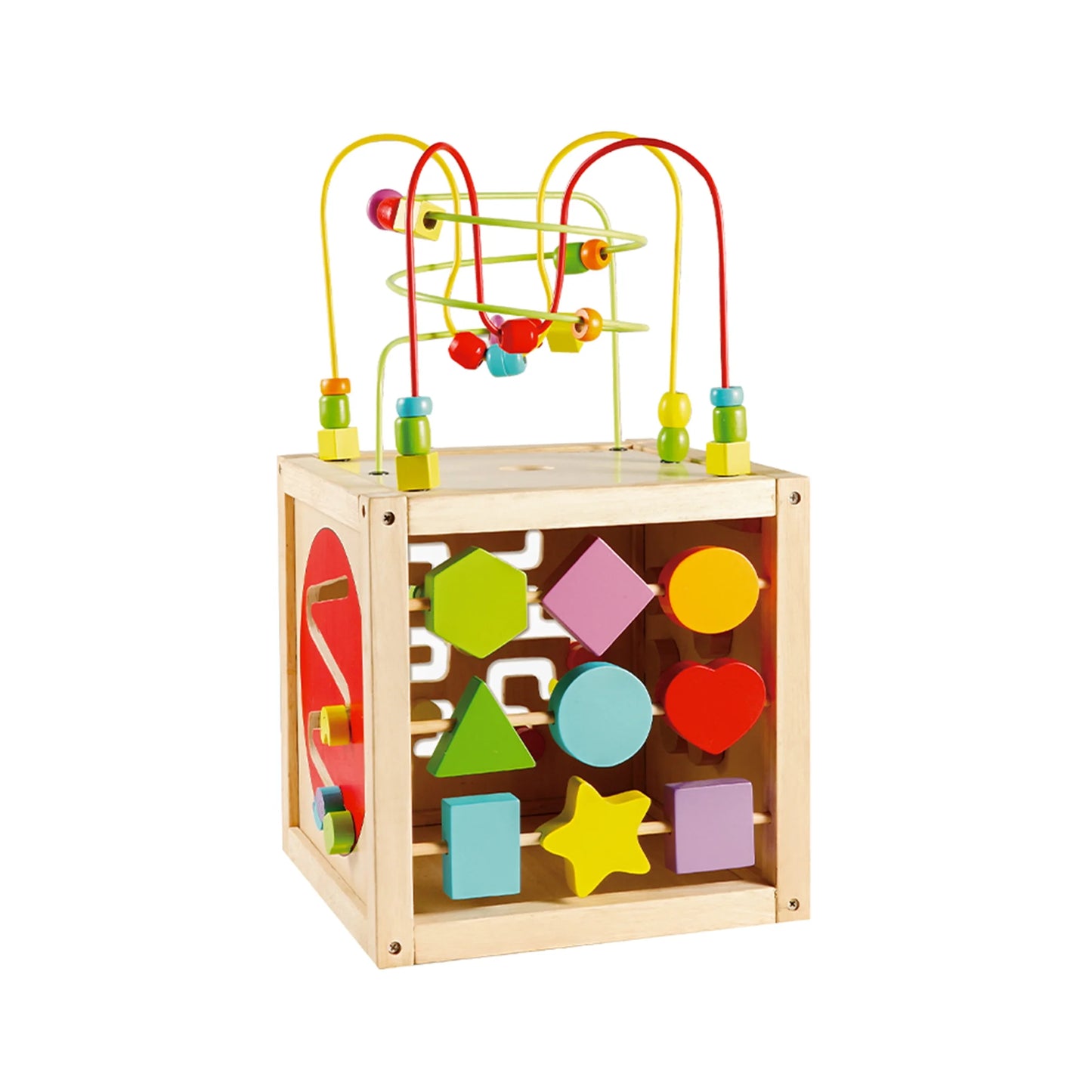 Toys Multi-Activity Cube with Wheels - Recommended for Ages 2 Years and Up