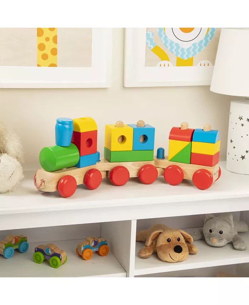 Wooden Jumbo Stacking Train Classic