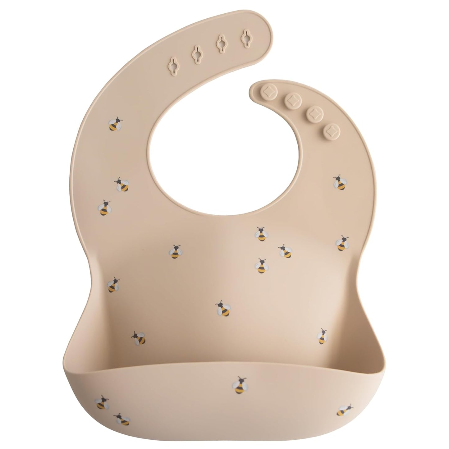 Silicone Baby Bib | Adjustable Fit Waterproof Bibs