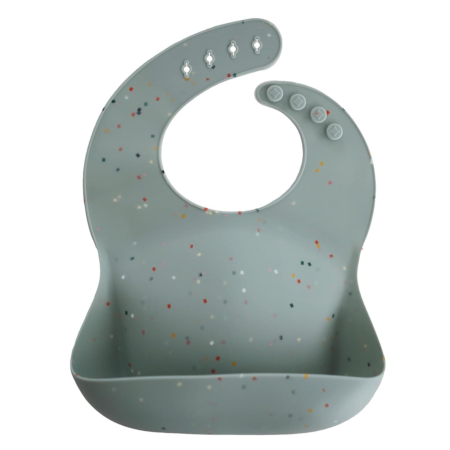 Silicone Baby Bib | Adjustable Fit Waterproof Bibs