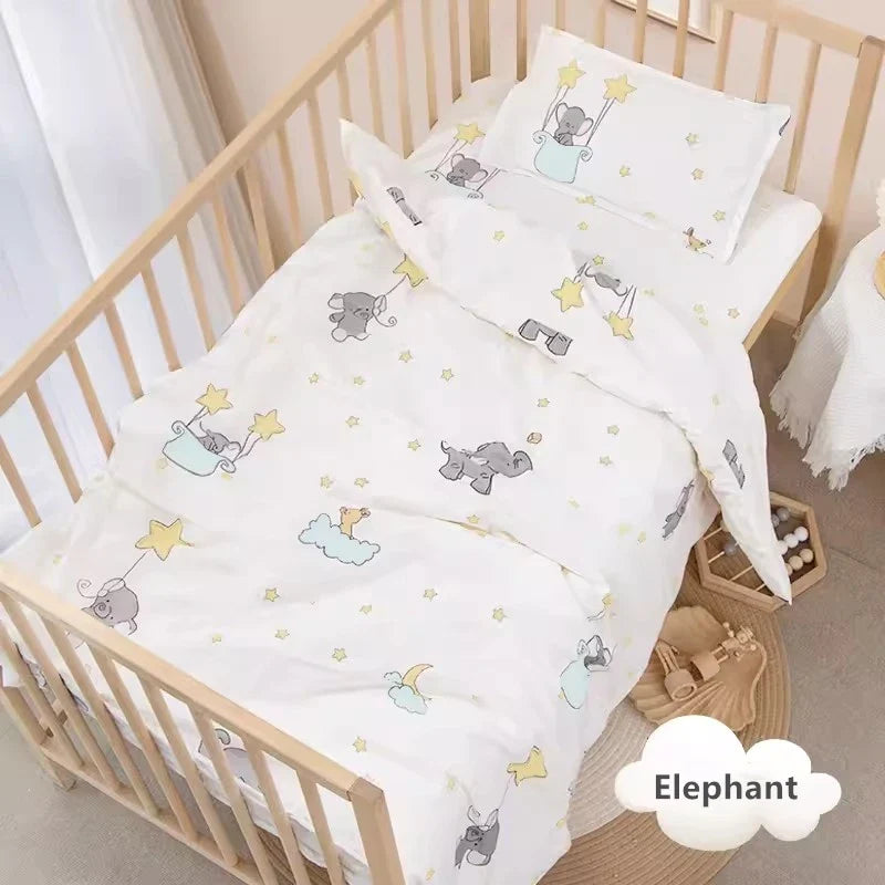 Crib Bedding Set (3Pcs)