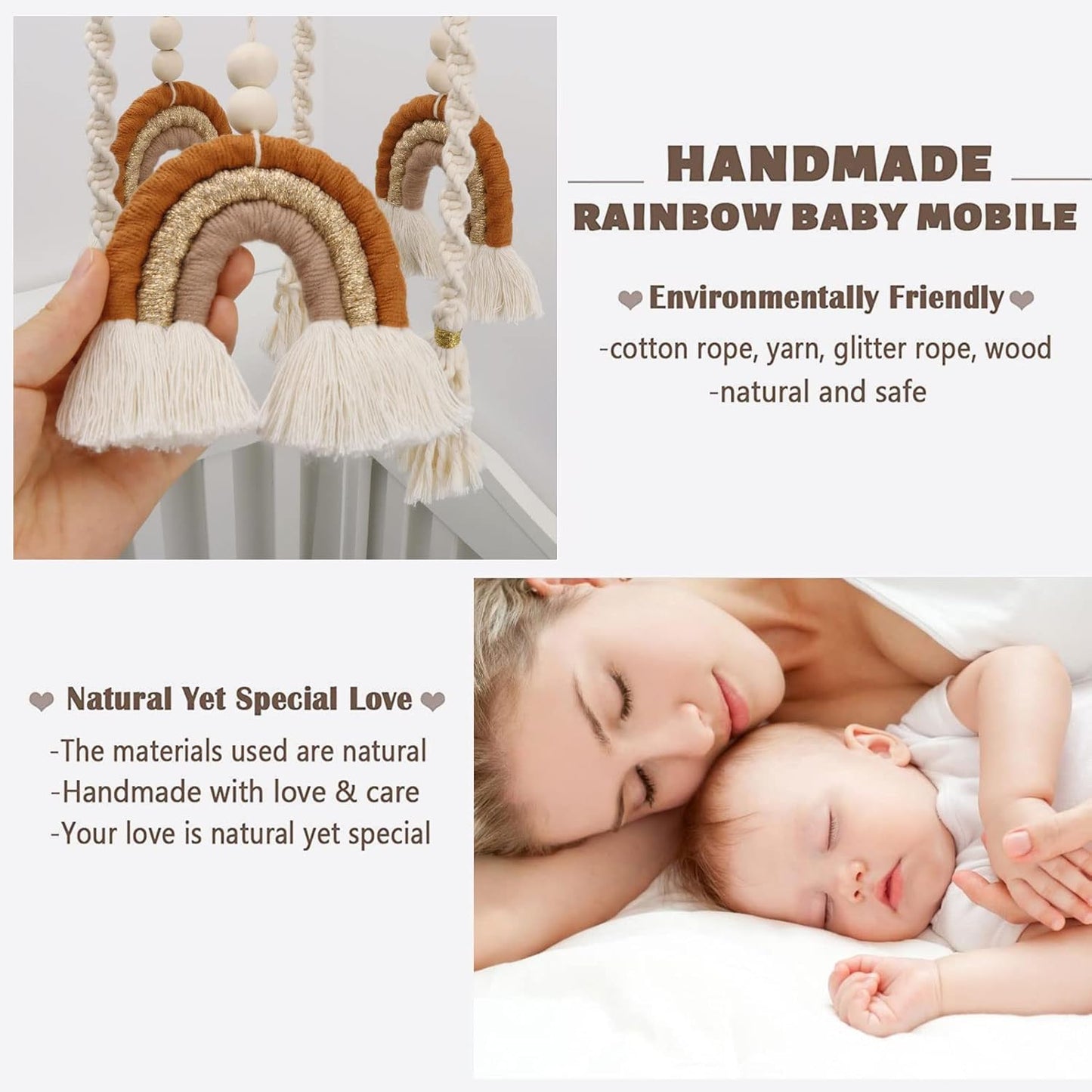 Rainbow Baby Mobile