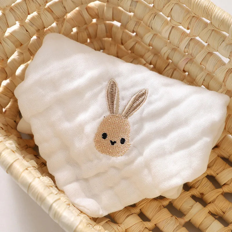 Embroiderd Cotton Burp Towels