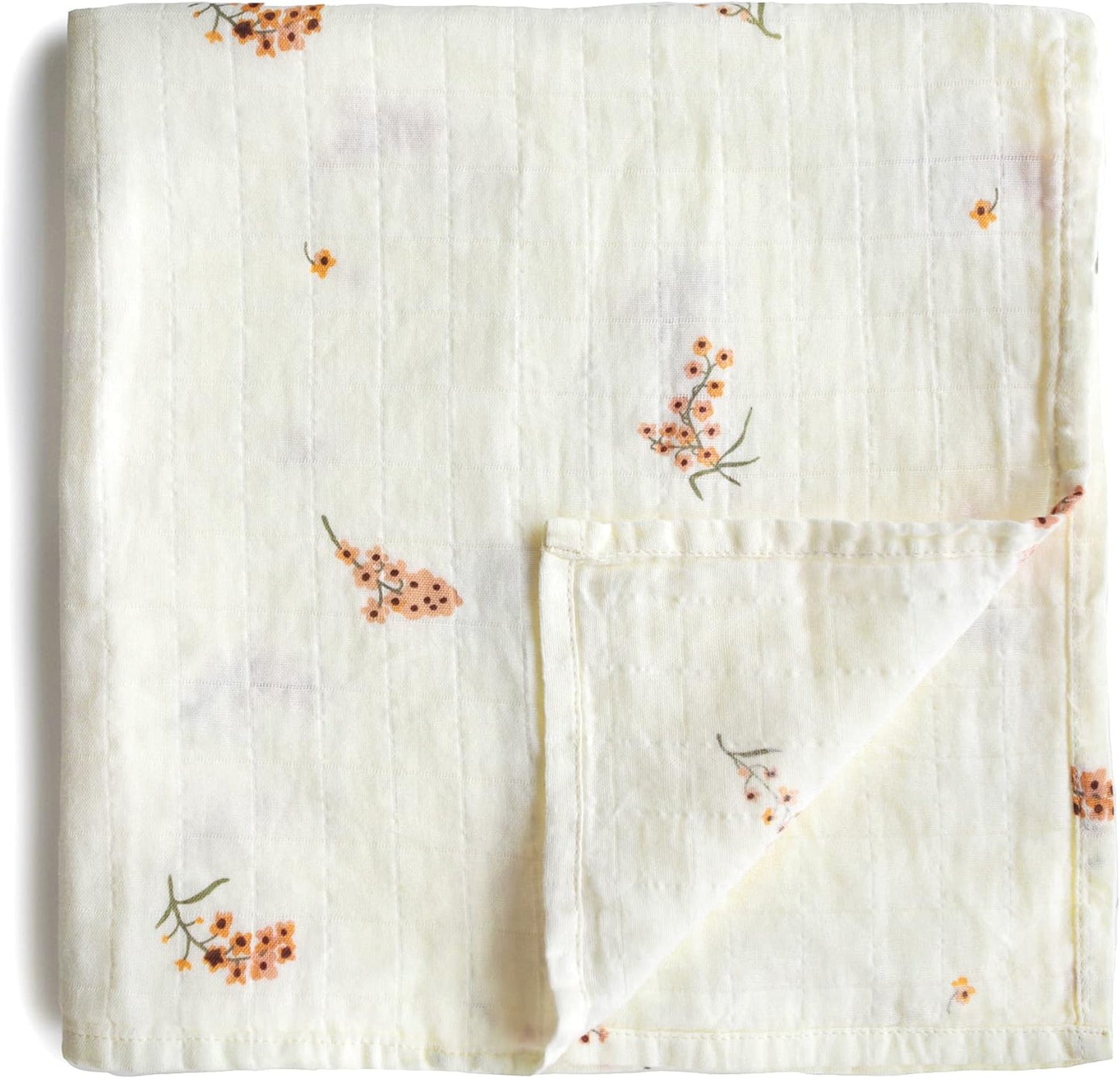 Muslin Baby Swaddle Blanket - 100% Organic Cotton