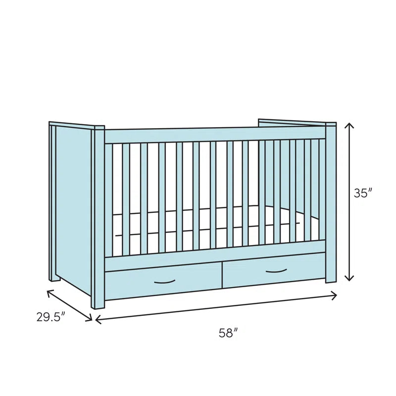 Equinox Convertible Nursery Set