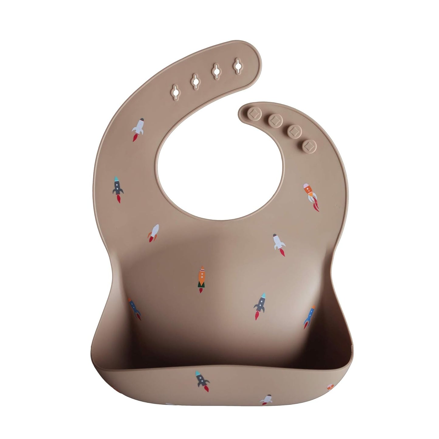 Silicone Baby Bib | Adjustable Fit Waterproof Bibs