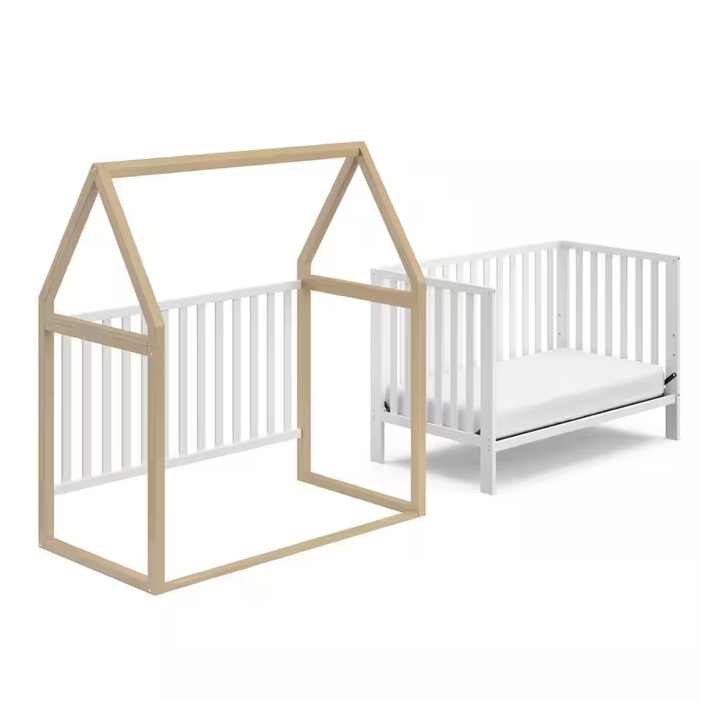 Orchard 5-In-1 Convertible Canopy Crib