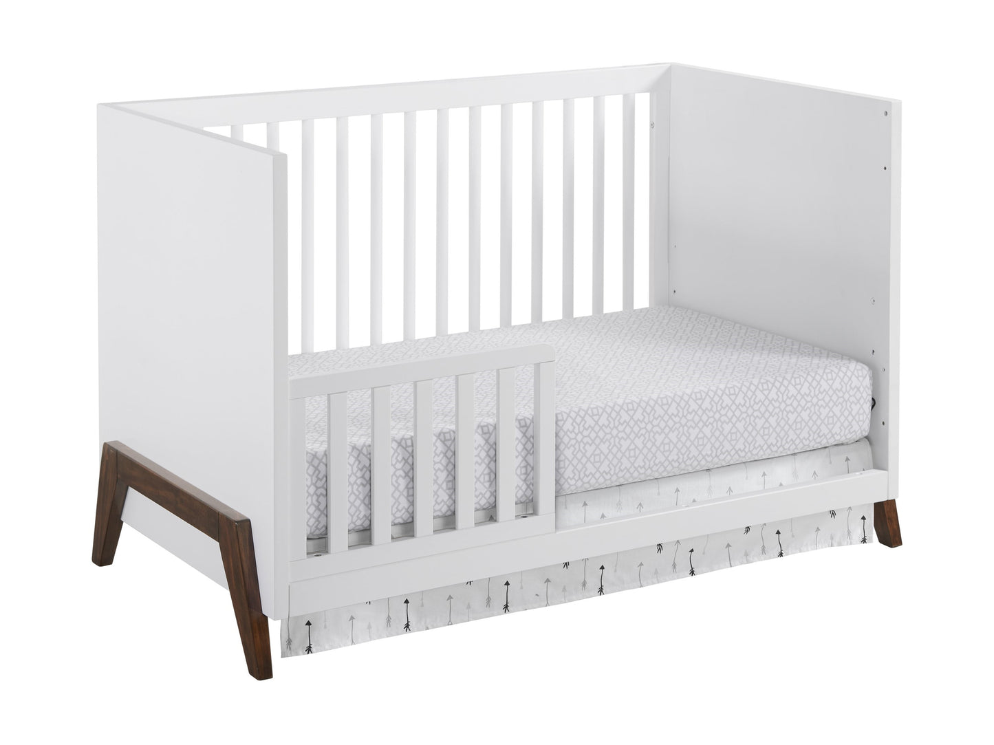 Mari Modern 3-In-1 Convertible Island Crib