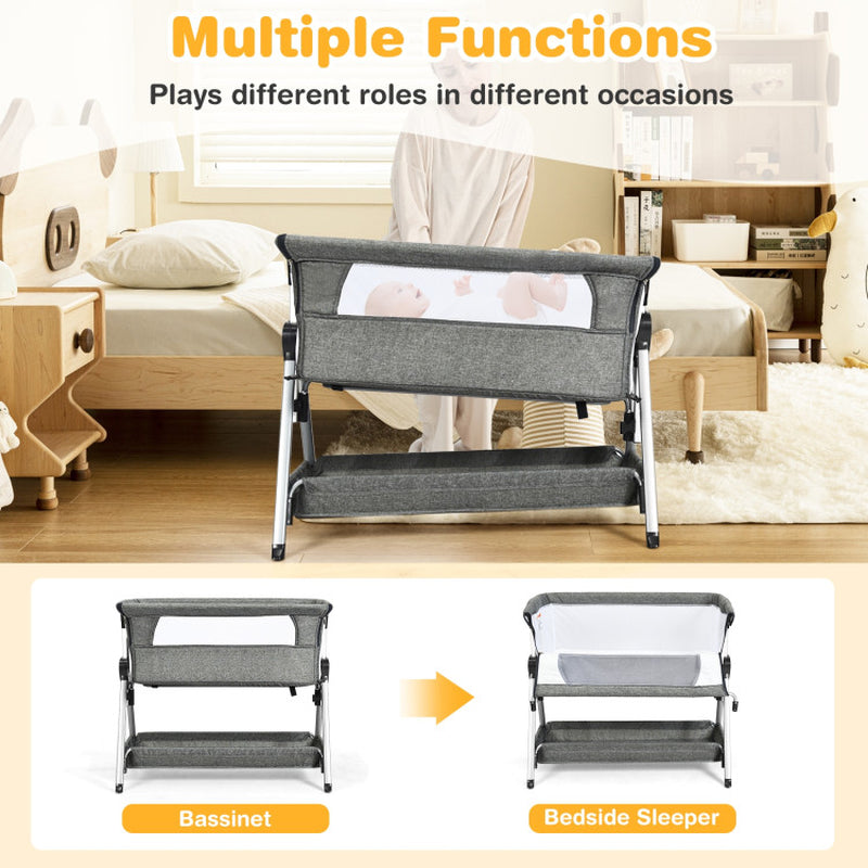 Adjustable Bedside Crib