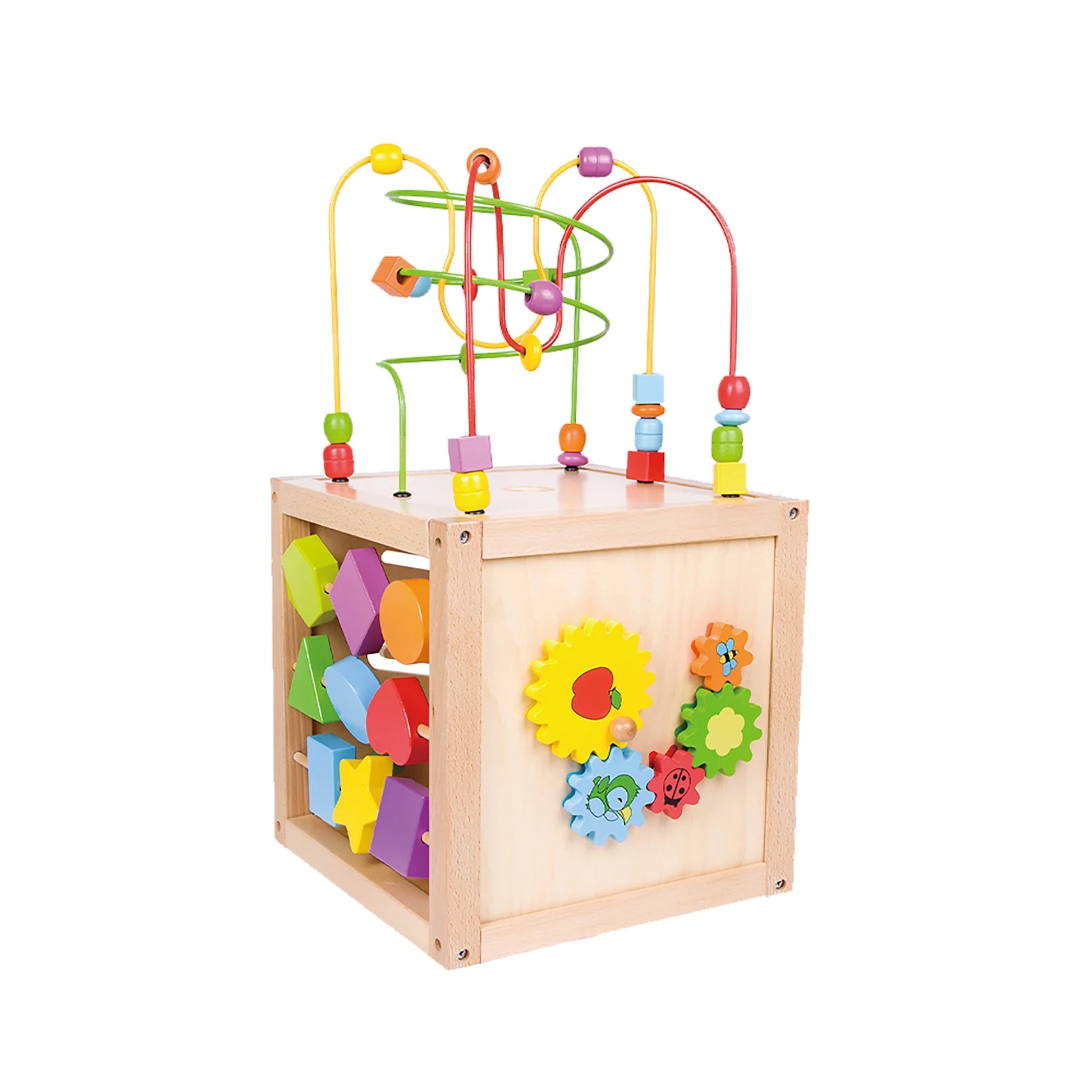 Toys Multi-Activity Cube with Wheels - Recommended for Ages 2 Years and Up