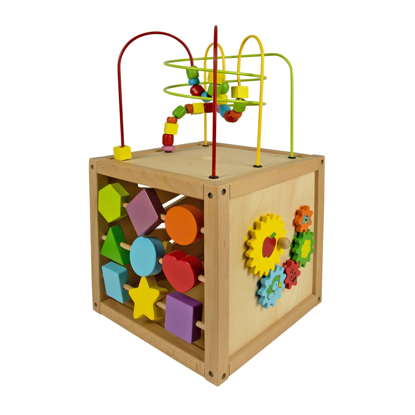 Toys Multi-Activity Cube with Wheels - Recommended for Ages 2 Years and Up