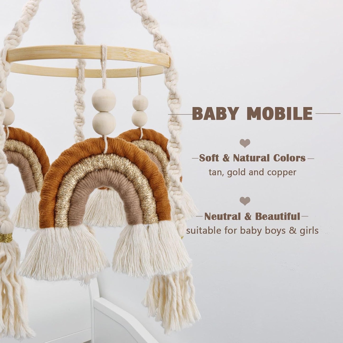 Rainbow Baby Mobile