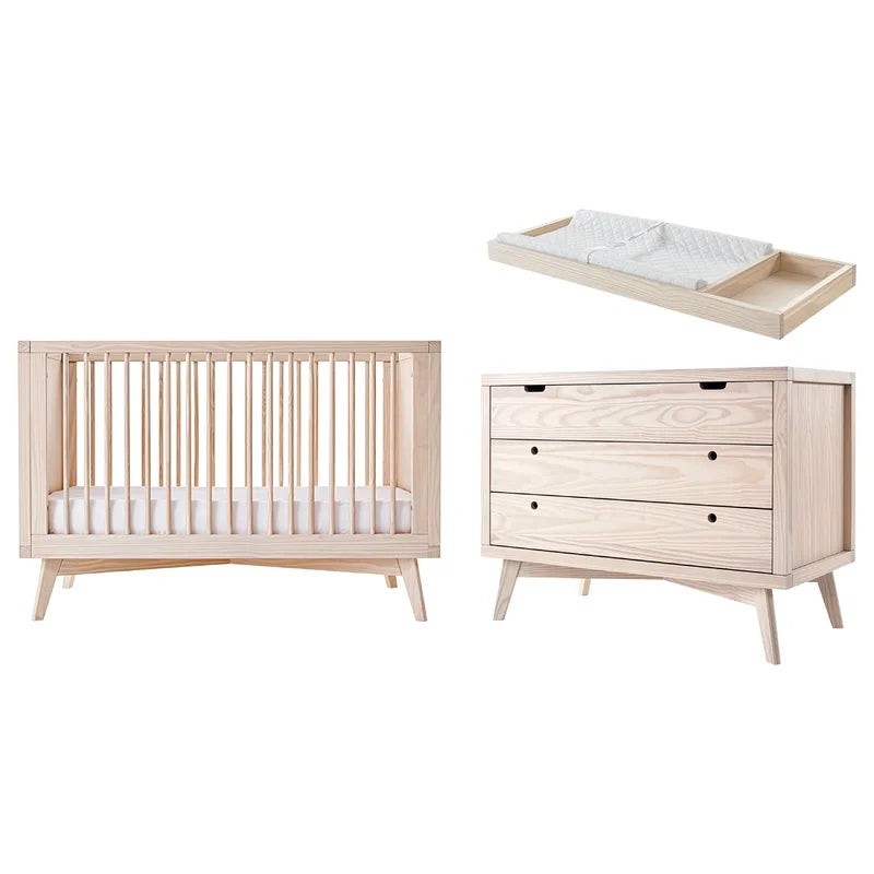 Cloak 3-In-1 Convertible 2 - Piece Nursery Set