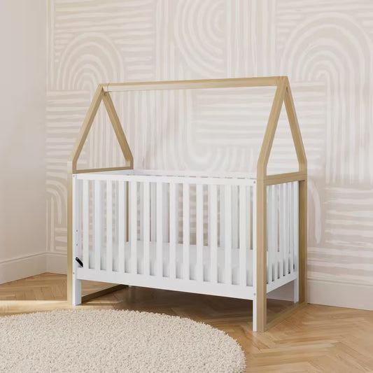 Orchard 5-In-1 Convertible Canopy Crib